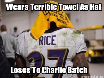 Ray Rice Towel